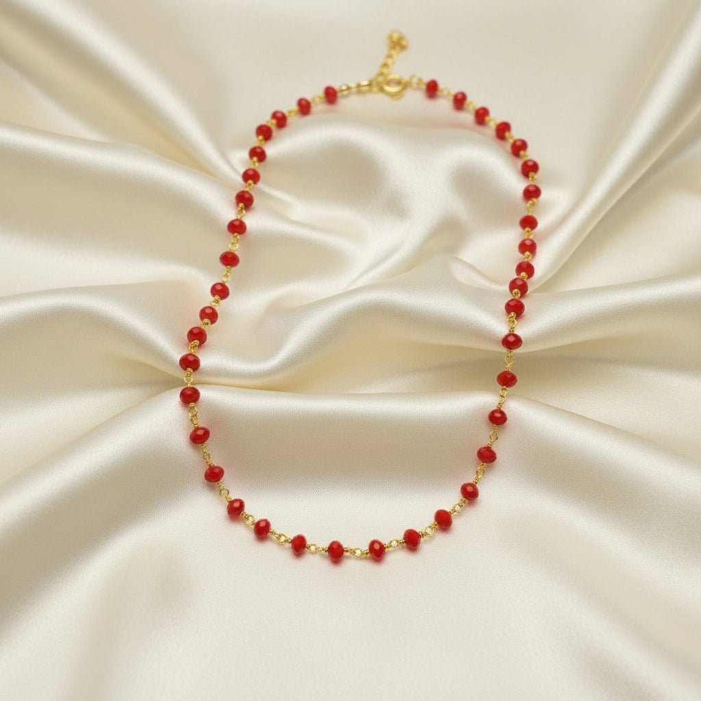 Amalfi Coral Jewelry Collection | Limited-Edition Luxury Necklace, Earrings & Bracelet Set