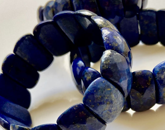 Lapis Lazuli Gemstone Statement Bracelet