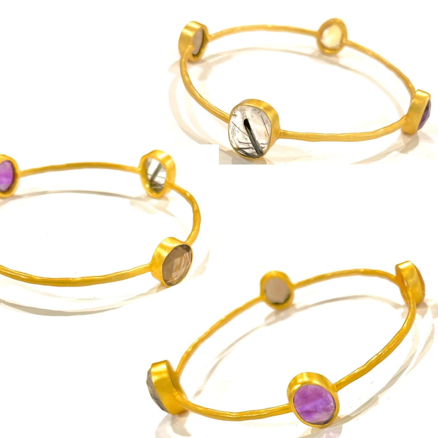Gemstone Bangle Bracelets Dallas