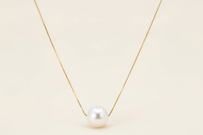 Montecito Freshwater Pearl Drop Necklace | Gold-Filled Pearl Necklace