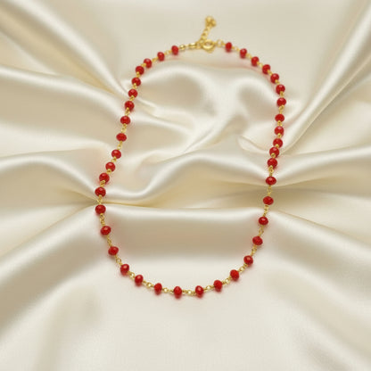 Amalfi Coral Jewelry Collection | Limited-Edition Luxury Necklace, Earrings & Bracelet Set