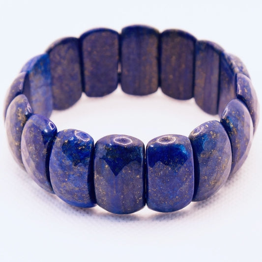 Lapis Lazuli Gemstone Statement Bracelet